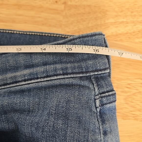 Mother Denim The Runaway Step Fray A Night in Havana Flare Jeans Women’s Size 32 - Picture 6 of 11